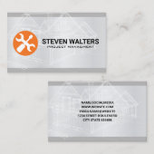 Blauwdrukken | Hardwarehulpmiddelen Visitekaartje (Voorkant / Achterkant)