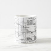 Blauwdrukken Koffiemok (Center)