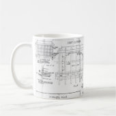 Blauwdrukken Koffiemok (Links)