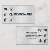 Blauwdrukken | Krachtige Hulpmiddelen Visitekaartje (Voorkant / Achterkant)