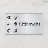 Blauwdrukken | Krachtige Hulpmiddelen Visitekaartje (Voorkant)