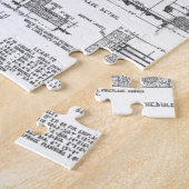 Blauwdrukken Legpuzzel (Zijkant)