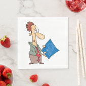 Blauwdrukken lezen Papieren servetten (Insitu)