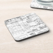 Blauwdrukken Onderzetter (Linkerzijde)