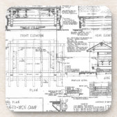 Blauwdrukken Onderzetter (Voorkant)