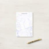 Blauwdrukken Post-it® Notes (Op bureau)