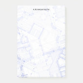 Blauwdrukken Post-it® Notes (Voorkant)