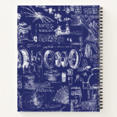 Blauwdrukken van Da Vinci // Notitieboek (Achterkant)