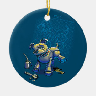 Blauwdrukken voor een Bestie Keramisch Ornament
