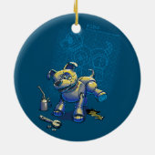 Blauwdrukken voor een Bestie Keramisch Ornament (Achterkant)