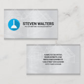 Blauwdrukken | zuigerpictogram visitekaartje (Voorkant / Achterkant)