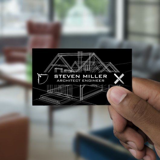 Blauwdrukschema's | Hulpmiddelen voor architect Visitekaartje