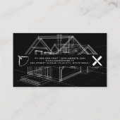 Blauwdrukschema's | Hulpmiddelen voor architect Visitekaartje (Achterkant)