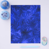 blauwe005 rijke diepe texturen flyer (Enkel)