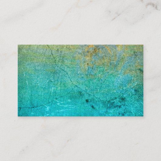 Blauwe aangepaste visitekaartje sjabloon stenen te (Voorkant)