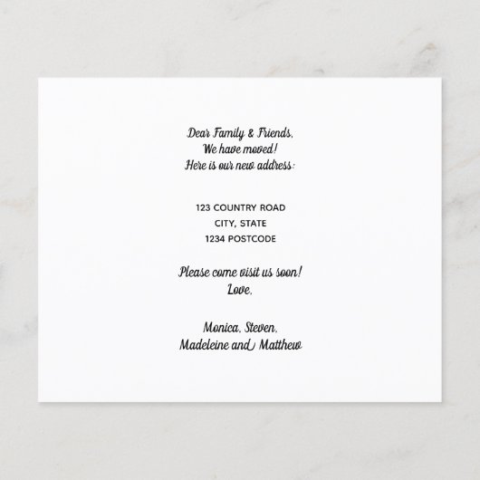 Blauwe aankondiging van begrotingspost (Achterkant)