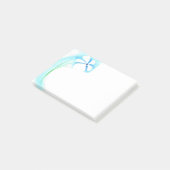 Blauwe aantekeningen post-it® notes (Schuin)