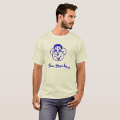 blauwe aap t-shirt (Voorkant volledig)