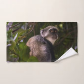 Blauwe aap, Zanzibar Bad Handdoek (Handdoek)