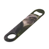 Blauwe aap, Zanzibar Speed Flessenopener (Achterkant Gekanteld)