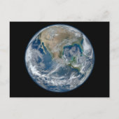 Blauwe Aarde Briefkaart (Voorkant)
