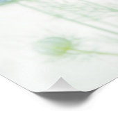 Blauwe aas groot foto afdruk (Hoek)