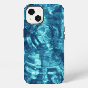 Blauwe Abstracte iPhone 6 Batterij Hoes 13 Hoesje