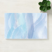 Blauwe, abstracte, koele tak van de penseel van de post-it® notes (Kantoor)