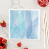 Blauwe, abstracte, koele tak van de penseel van de servet (Insitu)