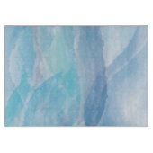 Blauwe, abstracte, koele tak van de penseel van de snijplank (Voorkant)