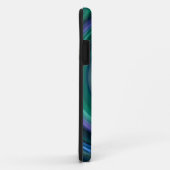 Blauwe Abstracte kunst Case-Mate iPhone Case (Achterkant/rechts)