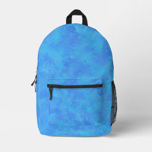 Blauwe Abstracte Patroon Rugzak