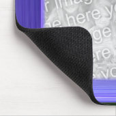 Blauwe Abstracte sjabloon ~ mousepad Muismat (Hoek)