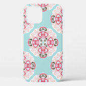 Blauwe abstracte tegels: schattig . Case-Mate iPhone case (Achterkant)