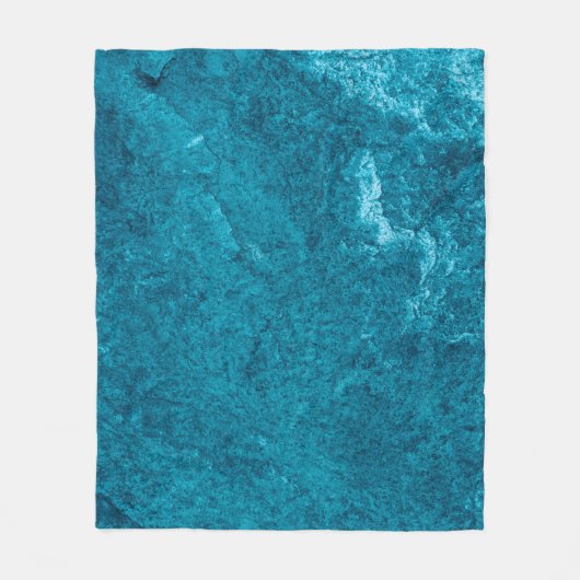 Blauwe abstracte texturesamenvatting, kunst, grafi fleece deken (Voorkant)