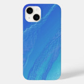 Blauwe achtergrond Case-Mate iPhone case (Achterkant)
