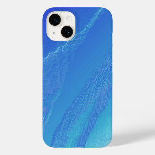 Blauwe achtergrond Case-Mate iPhone 14 hoesje