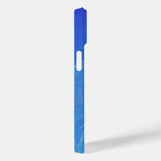 Blauwe achtergrond Case-Mate iPhone case (Achterkant / Rechts)
