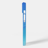 Blauwe achtergrond Case-Mate iPhone case (Achterkant / Links)
