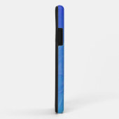 Blauwe Achtergrond Case-Mate iPhone Case (Achterkant/rechts)