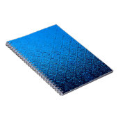 blauwe achtergrond notitieboek (Rechterzijde)