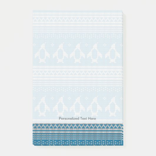 Blauwe achtergrond post-it® notes (Voorkant)