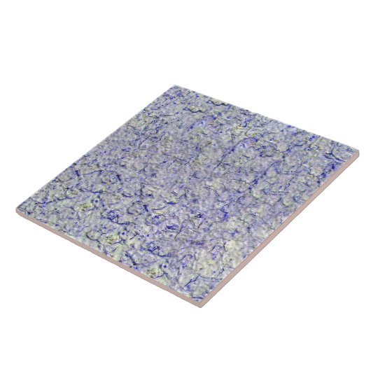 Blauwe achtergrond tegeltje (Zijkant)