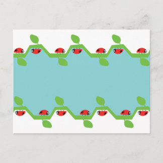 Blauwe achtergrond zonder tekst briefkaart