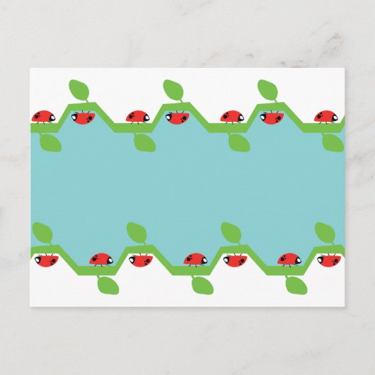 Blauwe achtergrond zonder tekst briefkaart (Voorkant)