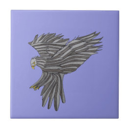 Blauwe Adelaar Tegeltje