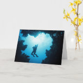 Blauwe Afdaling Kaart (Gele Bloem)