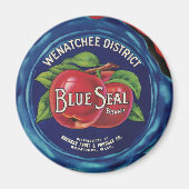 Blauwe afdichting appels magneet (Voorkant)