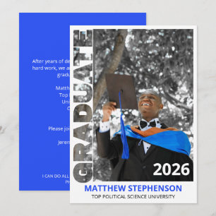 Blauwe Afstudeerklas Aankondiging 2026