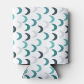 Blauwe Agaat Crescents Blikjeskoeler (Achterkant)